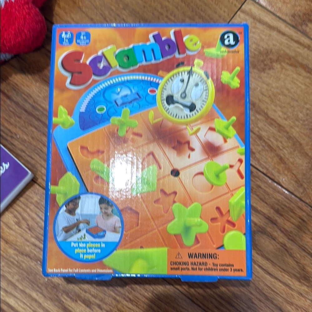 Scramble Game by - Orange and Green